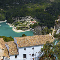 Buy canvas prints of Guadalest in Spain by Chris Dorney