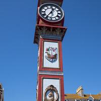 Buy canvas prints of Weymouth Jubilee Clock by Chris Dorney