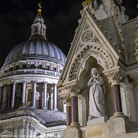 Buy canvas prints of St Lawrence and Mary Magdalene Drinking Fountain in London by Chris Dorney