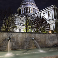 Buy canvas prints of St. Pauls Cathedral in London by Chris Dorney