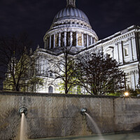 Buy canvas prints of St. Pauls Cathedral in London by Chris Dorney