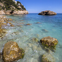 Buy canvas prints of Ambolo Beach in Javea by Chris Dorney