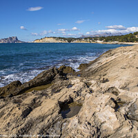 Buy canvas prints of View from Moraira in Spain by Chris Dorney