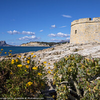 Buy canvas prints of Moraira in Spain by Chris Dorney