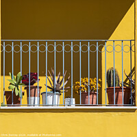 Buy canvas prints of Beautiful Balcony in Spain by Chris Dorney