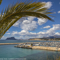 Buy canvas prints of Moraira in Spain by Chris Dorney