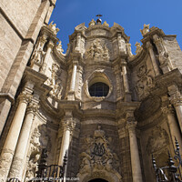 Buy canvas prints of Valencia Cathedral in Spain by Chris Dorney
