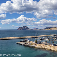 Buy canvas prints of View from Moraira in Spain by Chris Dorney