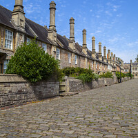 Buy canvas prints of Vicars Close in Wells by Chris Dorney