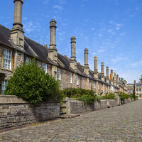 Buy canvas prints of Vicars Close in Wells by Chris Dorney