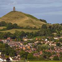 Buy canvas prints of Glastonbury Tor in Somerset by Chris Dorney