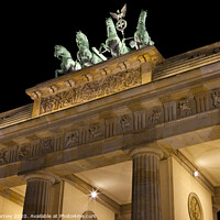 Buy canvas prints of The Brandenburg Gate in Berlin by Chris Dorney