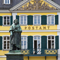 Buy canvas prints of Beethoven Statue in Bonn by Chris Dorney