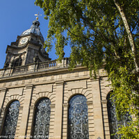 Buy canvas prints of St. Philips Cathedral in Birmingham by Chris Dorney