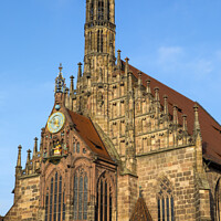 Buy canvas prints of Frauenkirche in Nuremberg by Chris Dorney