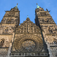 Buy canvas prints of St. Lorenz Kirche in Nuremberg by Chris Dorney