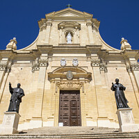 Buy canvas prints of Cathedral of the Assumption in Gozo by Chris Dorney