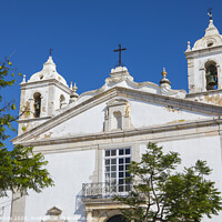 Buy canvas prints of Church of Santa Maria in Lagos Portugal by Chris Dorney