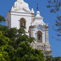 Buy canvas prints of Santo Antonio Church in Lagos Portugal by Chris Dorney