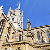 Buy canvas prints of Southwark Cathedral in London by Chris Dorney