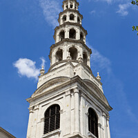 Buy canvas prints of St. Bride's Church in London by Chris Dorney
