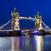 Buy canvas prints of Tower Bridge in London by Chris Dorney