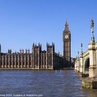 Buy canvas prints of Houses of Parliament and Westminster Bridge by Chris Dorney