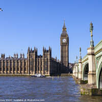 Buy canvas prints of Houses of Parliament and Westminster Bridge by Chris Dorney