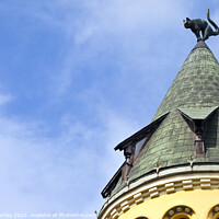 Buy canvas prints of Cat House in Riga by Chris Dorney