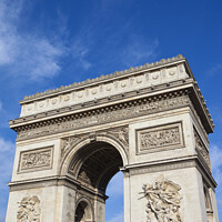 Buy canvas prints of Arc de Triomphe in Paris by Chris Dorney