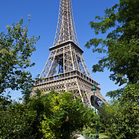 Buy canvas prints of Eiffel Tower in Paris by Chris Dorney
