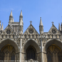 Buy canvas prints of Peterborough Cathedral in the UK by Chris Dorney