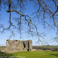 Buy canvas prints of Kendal Castle in Cumbria by Chris Dorney