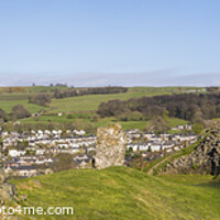 Buy canvas prints of Kendal Castle Ruins in Cumbria by Chris Dorney