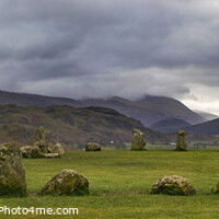 Buy canvas prints of Castlerigg Stone Circle in the Lake District by Chris Dorney