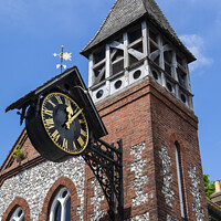 Buy canvas prints of St. Michael-in-Lewes Church by Chris Dorney