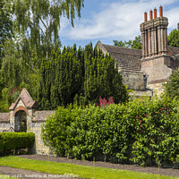 Buy canvas prints of Southover Grange Gardens in Lewes by Chris Dorney
