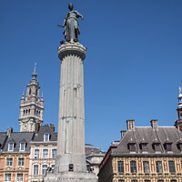 Buy canvas prints of Grand Place in Lille by Chris Dorney