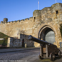 Buy canvas prints of Lincoln Castle in Lincoln UK by Chris Dorney