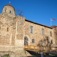 Buy canvas prints of Colchester Castle in Essex by Chris Dorney