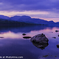 Buy canvas prints of Coniston Water in the Lake District by Chris Dorney