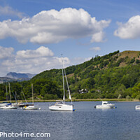 Buy canvas prints of Lake Windermere in the British Lake District by Chris Dorney