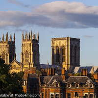 Buy canvas prints of View of York Minster by Chris Dorney