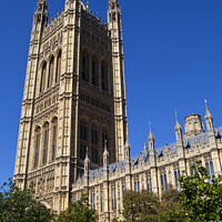 Buy canvas prints of The Victoria Tower of the Houses of Parliament by Chris Dorney