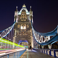 Buy canvas prints of Tower Bridge at Night by Chris Dorney