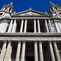 Buy canvas prints of St. Paul's Cathedral in London by Chris Dorney