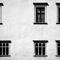 Buy canvas prints of Windows in uneven rows by Paul Boazu