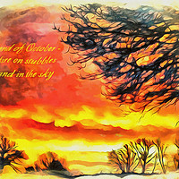 Buy canvas prints of warm October mood by Paul Boazu