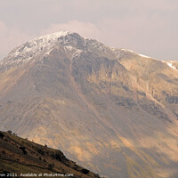 Buy canvas prints of Great Gable Wasdale head by Linda Lyon