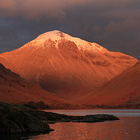 Buy canvas prints of Great Gable Wastwater by Linda Lyon
